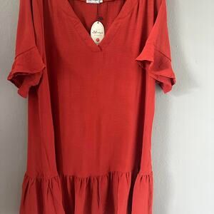Womens size xl nwt orange